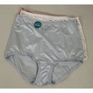 Vanity Fair Women's 2XL /9 40301 Light Everyday Smoothing Panties Set of 3 NWOT